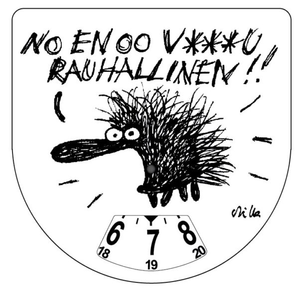 Kiroilevasiili-parkkikiekko, en oo rauhallinen