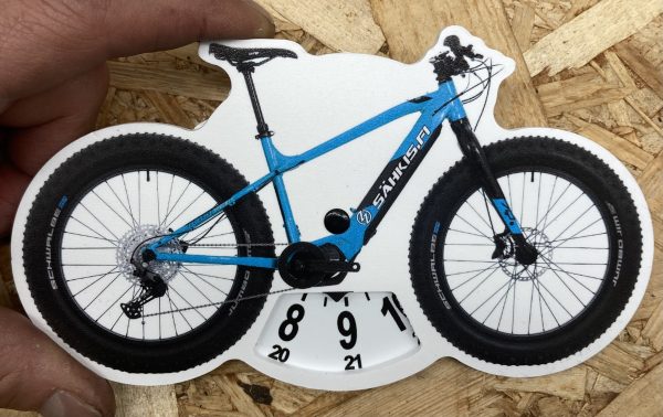 Fatbike parkkikiekko