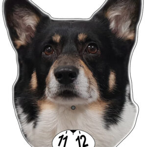 Corgi pembroke mörk parkeringsskiva