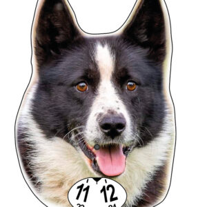 Björnhund parkeringsskiva