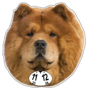 Chow chow parkeringsskiva