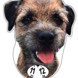 Borderterrier parkeringsskiva