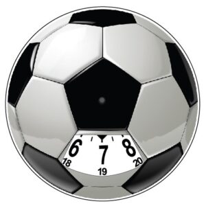 Fotboll parkeringsskiva