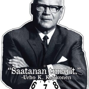 KEKKONEN parkeringsskiva med text