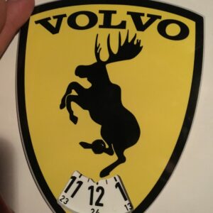 Volvomannen parkeringsskiva