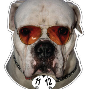 Amerikansk Bulldog parkeringsskiva