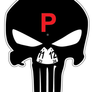 Punisher parkeringsskiva