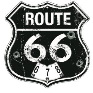 Route 66 parkeringsskiva